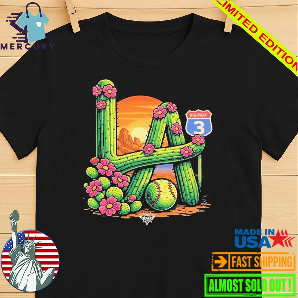LA Dodgers Road To 3 Stars Shirt