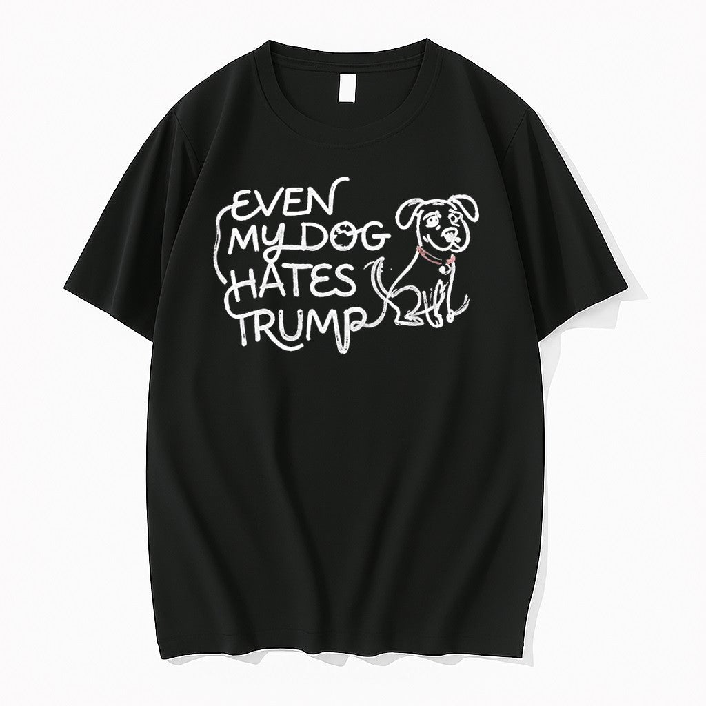 Official Lady Gaga Even My Dog Hates Trump 1 T Shirts Jpg