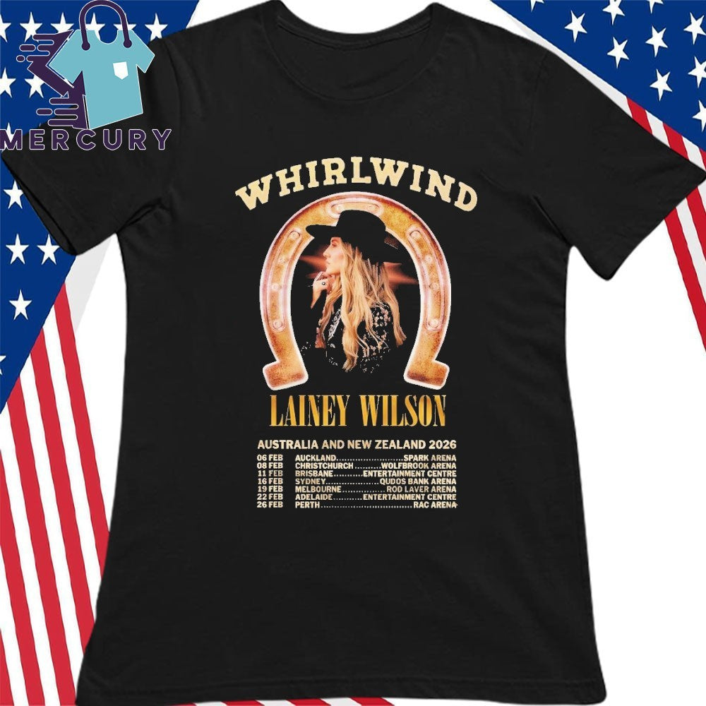 Lainey Wilson Whirlwind Australia And New Zealand 2026 Shirt