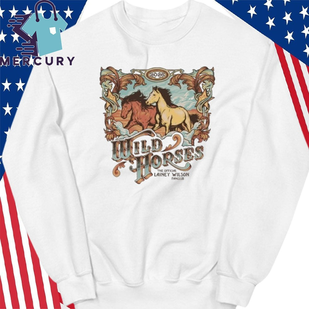 Lainey Wilson Wild Horses Fan Club Shirt