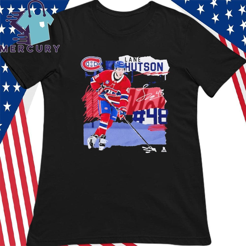 Lane Hutson Montreal Canadiens Fresh Ice Shirt