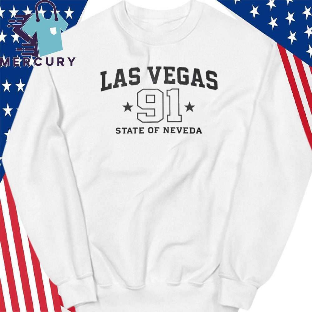 Las Vegas 91 State Of Neveda Shirt