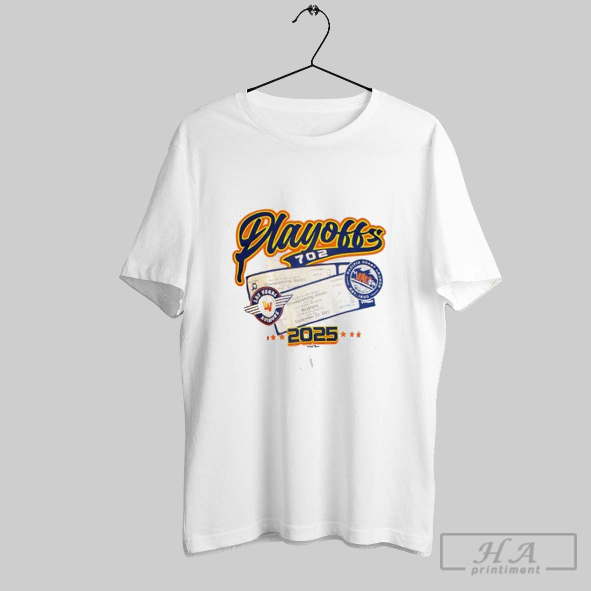Official Las Vegas Aviators 2025 Playoff 702 Ticket