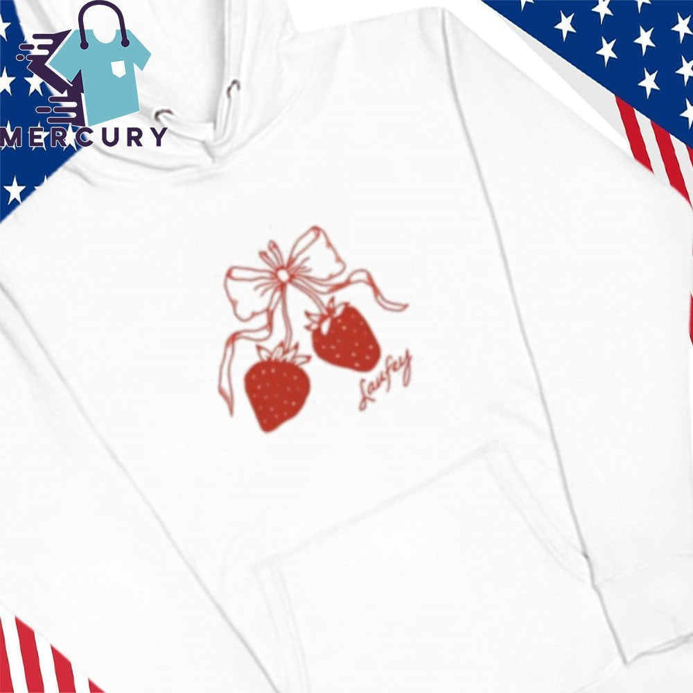 Laufey Strawberry Boatneck Shirt