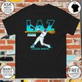 Lazaro Montes Laz light tower power Seattle Mariners baseball shirt