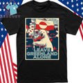 Leave Greenland Alone Bear Flag Shirt
