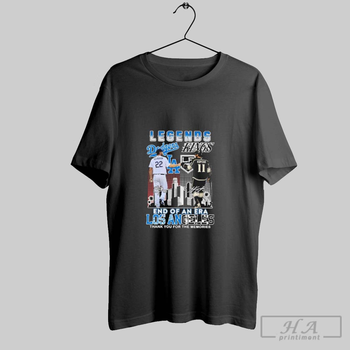 Official Legends Clayton Kershaw And Anze Kopitar End Of An Era Los Angeles