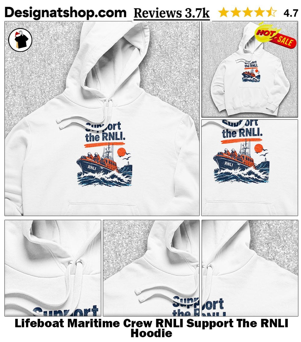 Lifeboat Maritime Crew RNLI Support The RNLI shirt