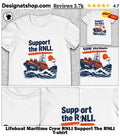 Lifeboat Maritime Crew RNLI Support The RNLI shirt