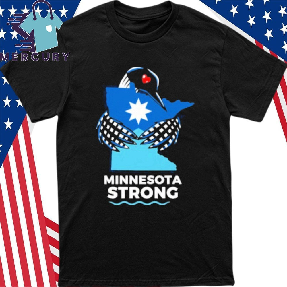 Loon I Love Minnesota Strong Shirt