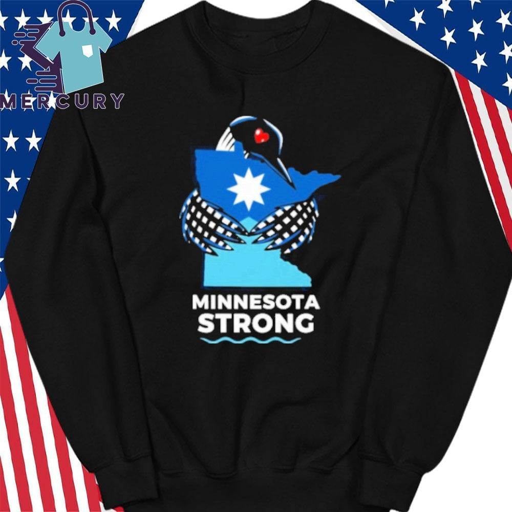 Loon I Love Minnesota Strong Shirt