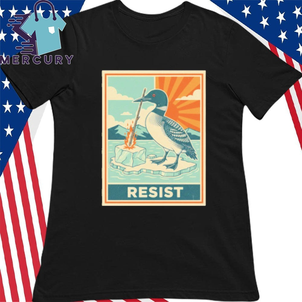 Loon Resist Minnesota ICE Shirt
