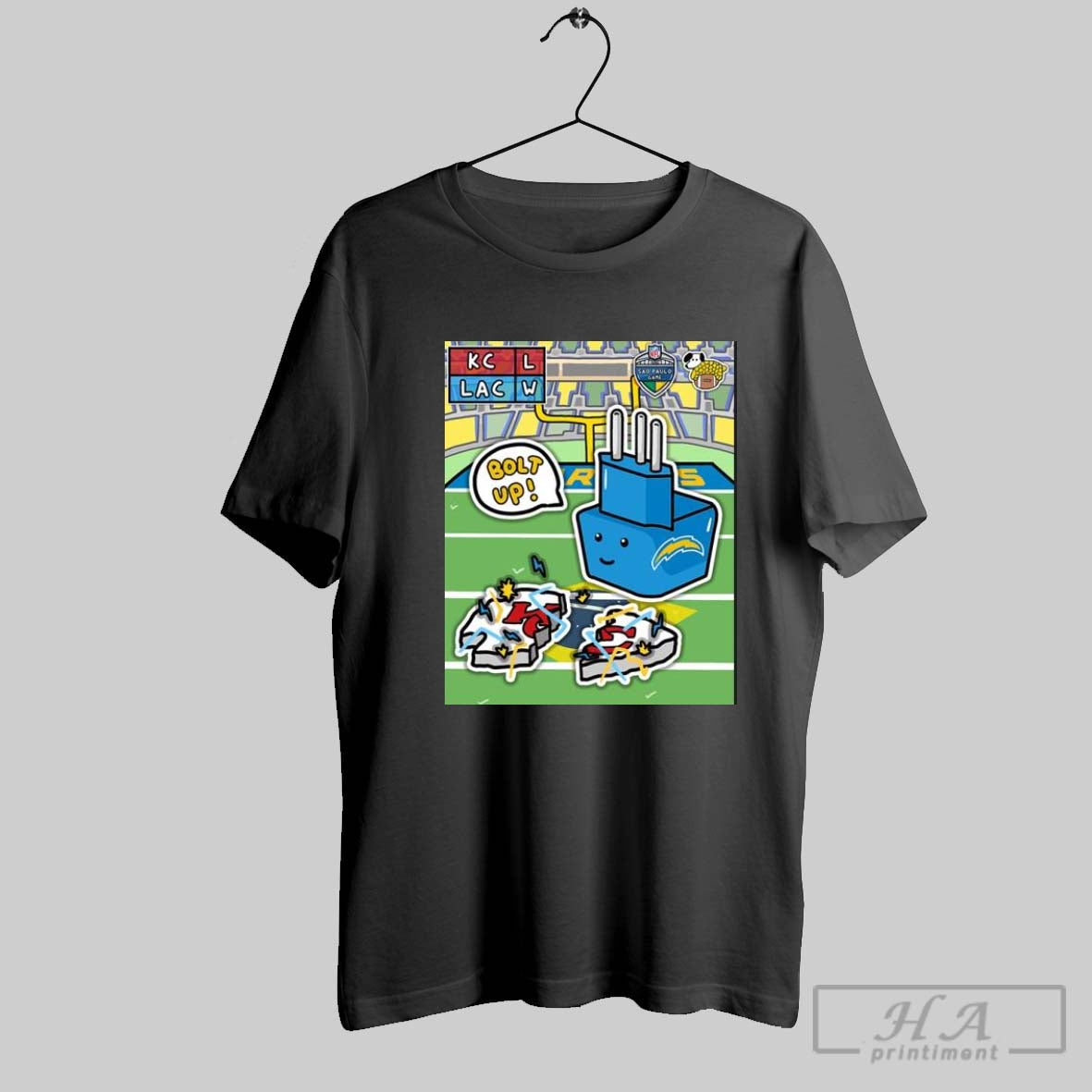 Official Los Angeles Chargers Win 27 21 Kansas City Chiefs 2025 Game Day Shirt Tee