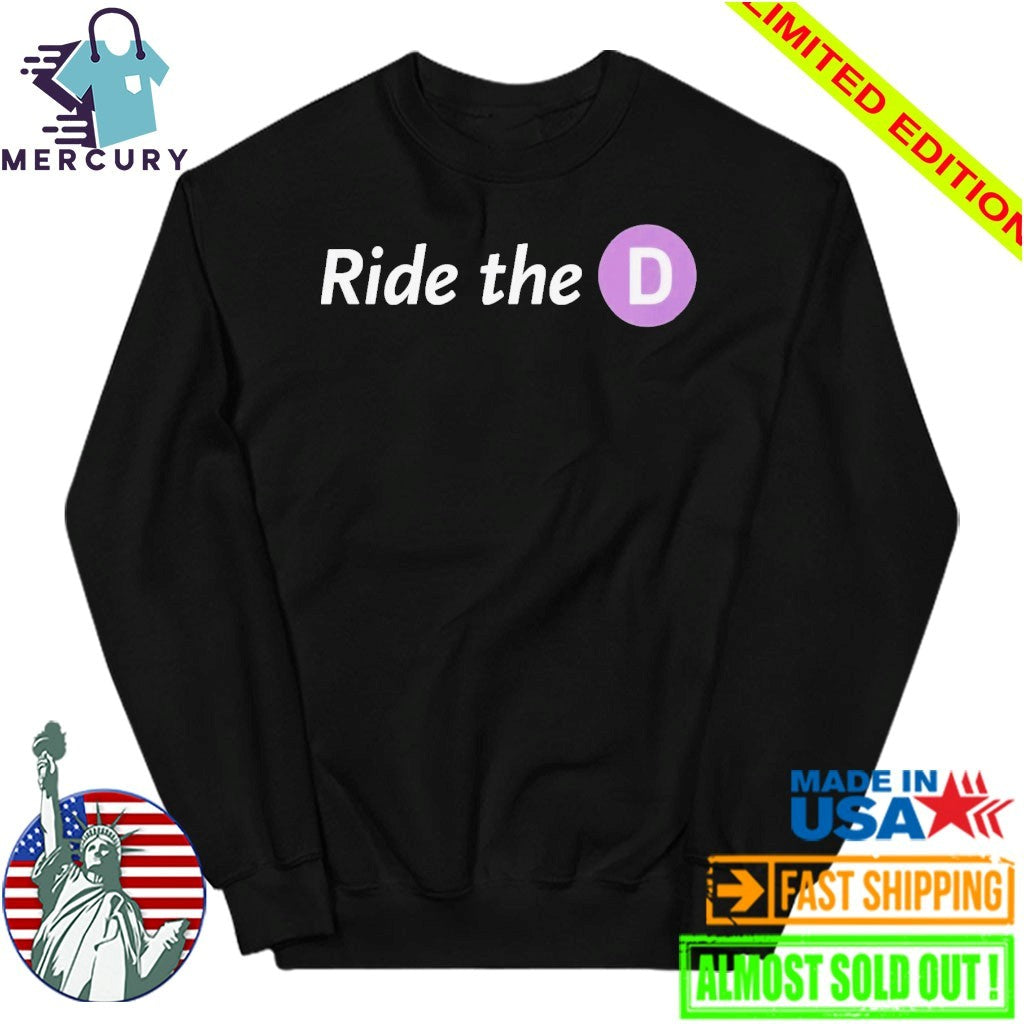 Los Angeles Metro Ride The D Shirt