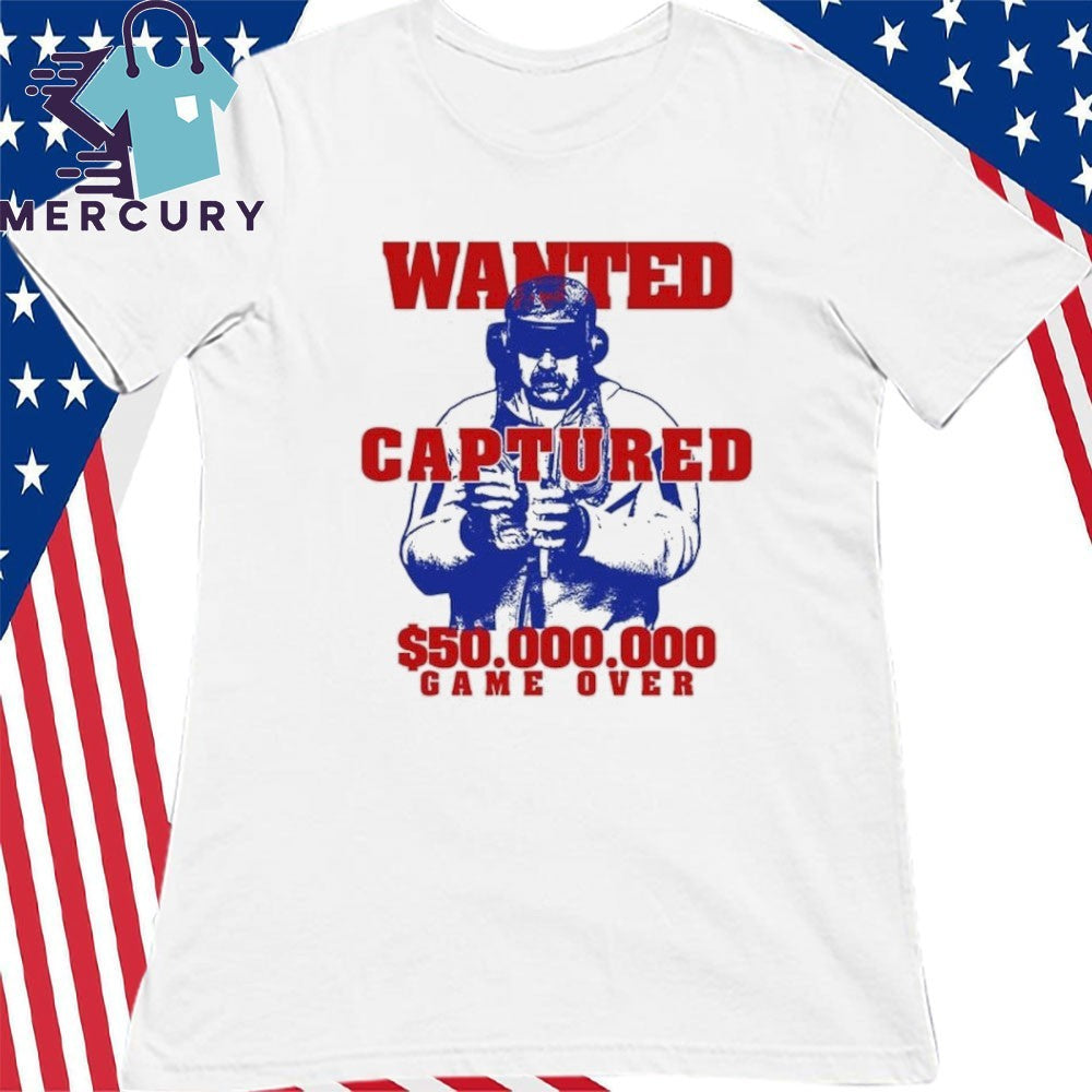 Maduro Wanted Captured Game Over Shirt