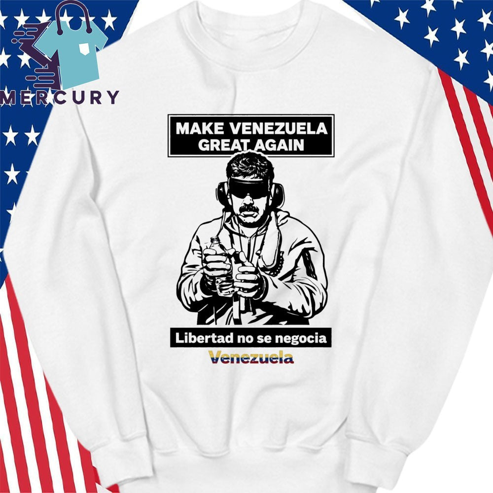 Make Venezuela Great Again Libertad No Se Negocia Venezuela Shirt