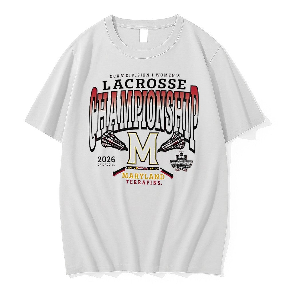 Official Maryland Terrapins Ncaa Division I Womens Lacrosse Championship 2026 Chicago T Shirts