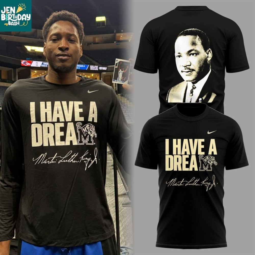 Memphis Tigers Martin Luther King Jr. 2026 Day A Dream Shirt