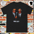 Men in Black Funny Donald Trump and Epstein what list shirt