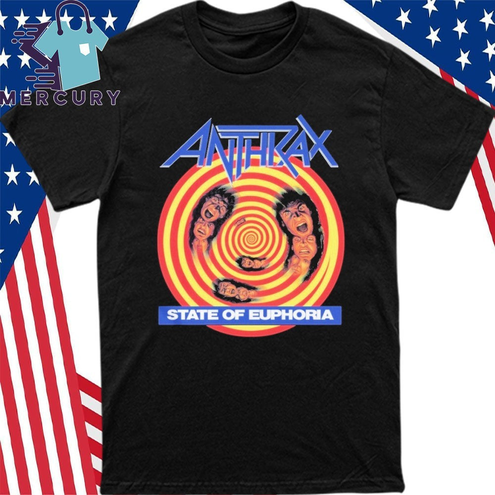 MerchMoment Anthrax State Of Euphoria Shirt
