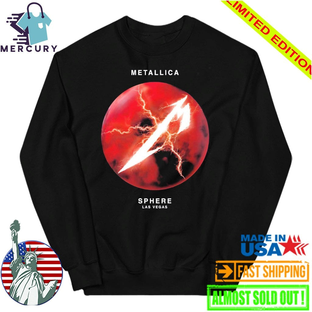 Metallica Life Burns Faster Live At Sphere Las Vegas 2026 On October Shirt