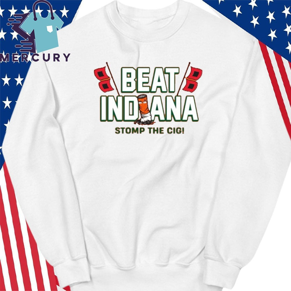 Miami Beat Indiana, Stomp The Cigs Shirt