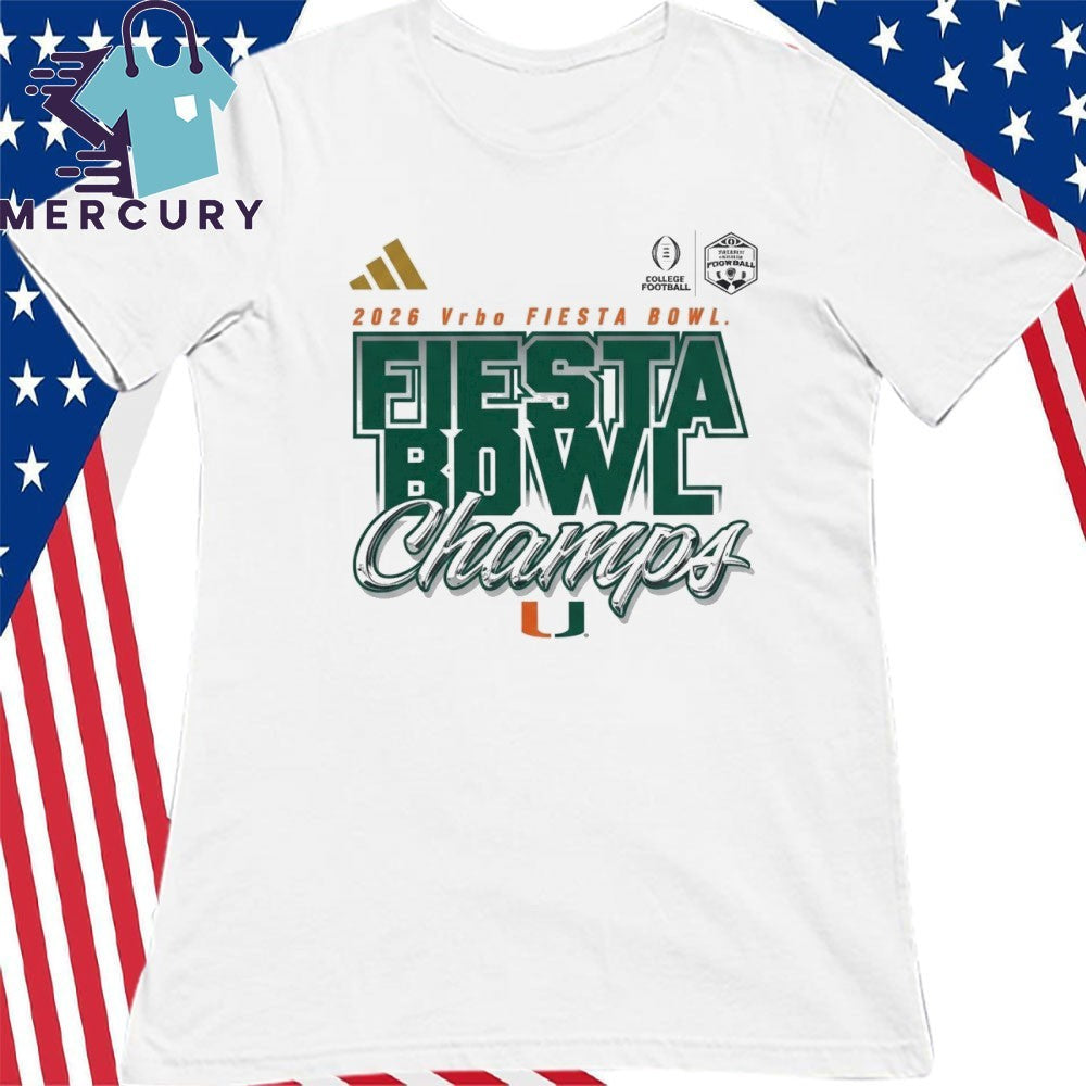 Miami Football 2026 Fiesta Bowl Champions Shirt
