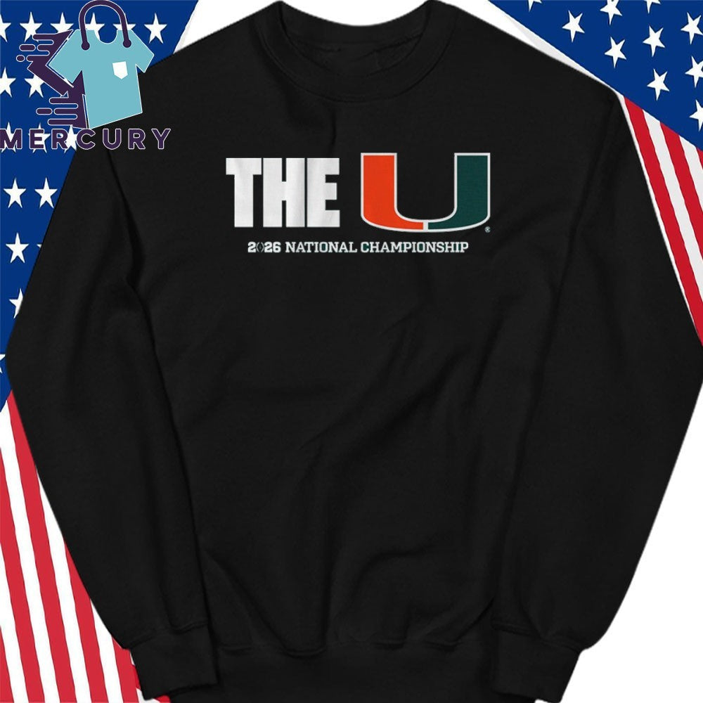 Miami Football The U CFP National Championship Shirt