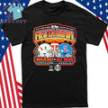 Miami Vs Ole Miss 2026 Vrbo Fiesta Bowl CFP Semifinal Helmet Matchup Shirt