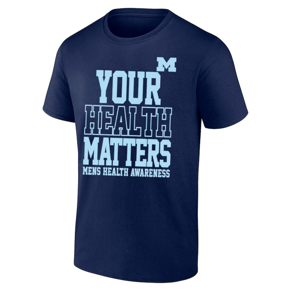 Michigan Basketball Your Health Matters Men’s Health Awareness Shirt