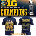 Michigan Wolverines 2025-2026 Big Ten Outright Champions Shirt