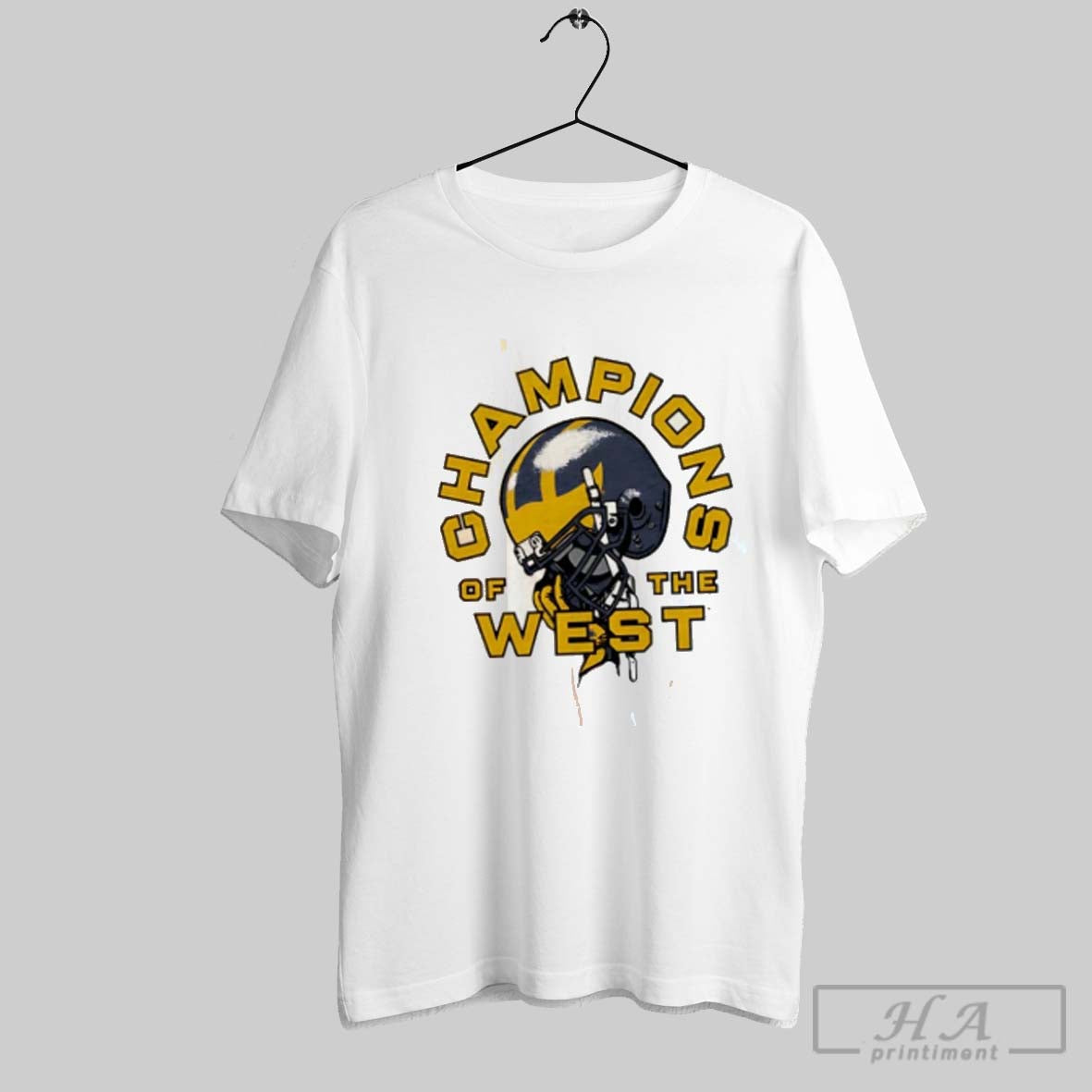 Official Michigan Wolverines Champions Of The West