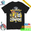 Michigan Wolverines Men’s Basketball B1G Big 10 Conference 2026 Champions Mascot Shirt