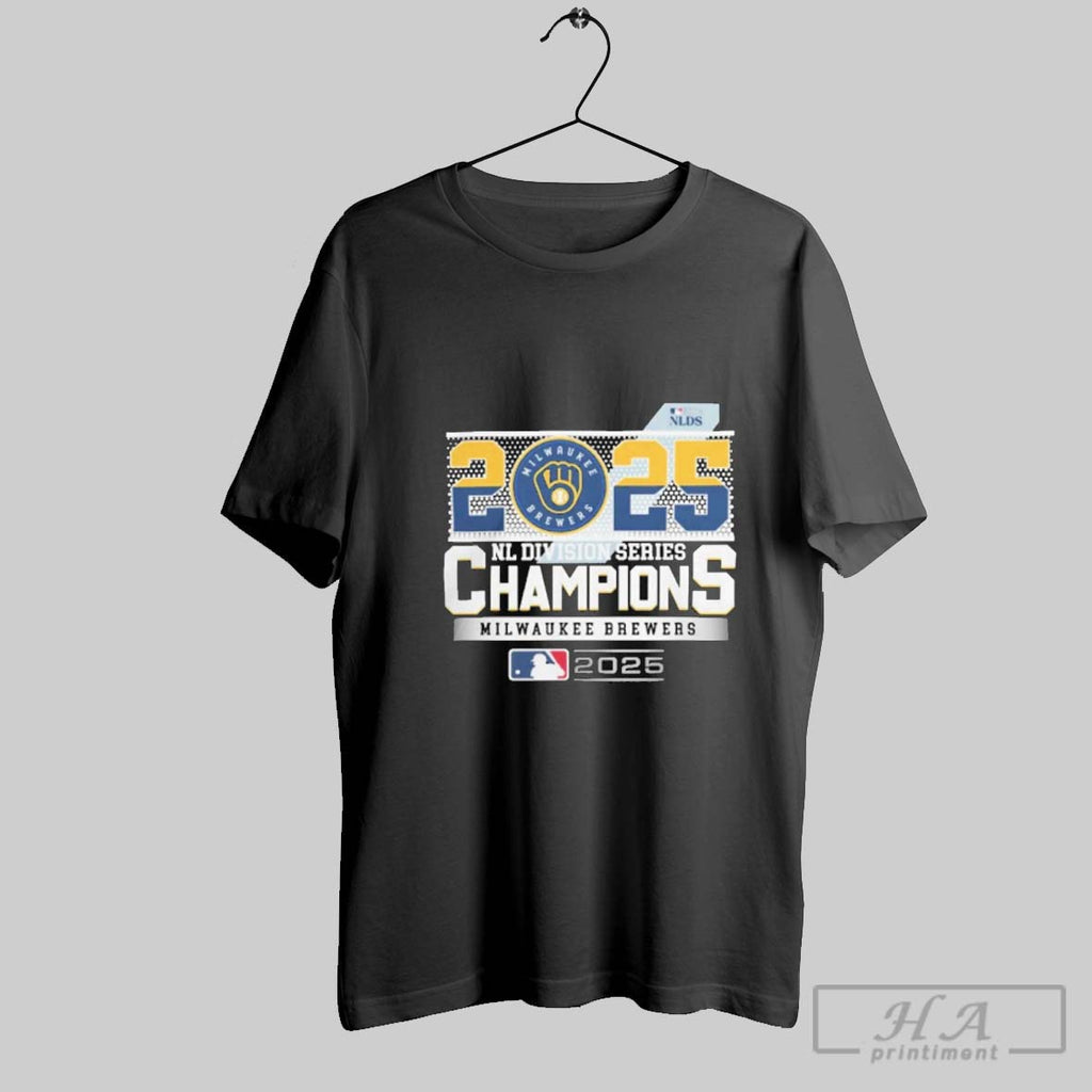 Official Milwaukee Brewers 2025 Nlds Champions Mlb National League Division Series