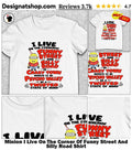 Minion I Live On The Corner Of Funny Street And Silly Road Shirt