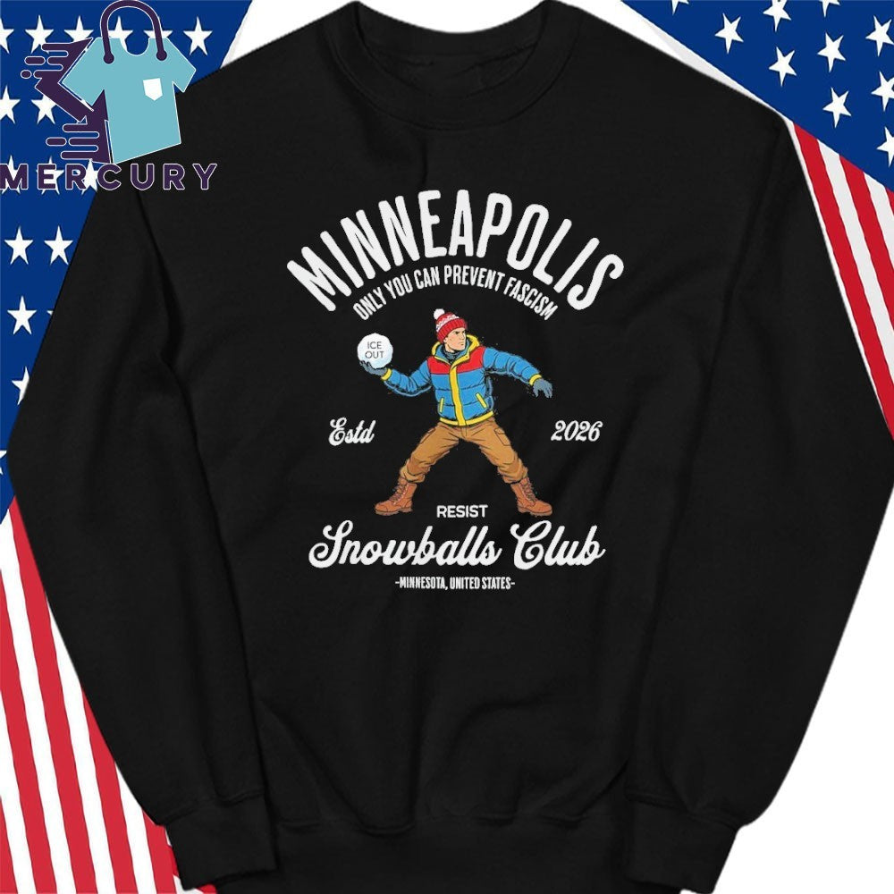 Minneapolis Resist Snowballs Club Shirt