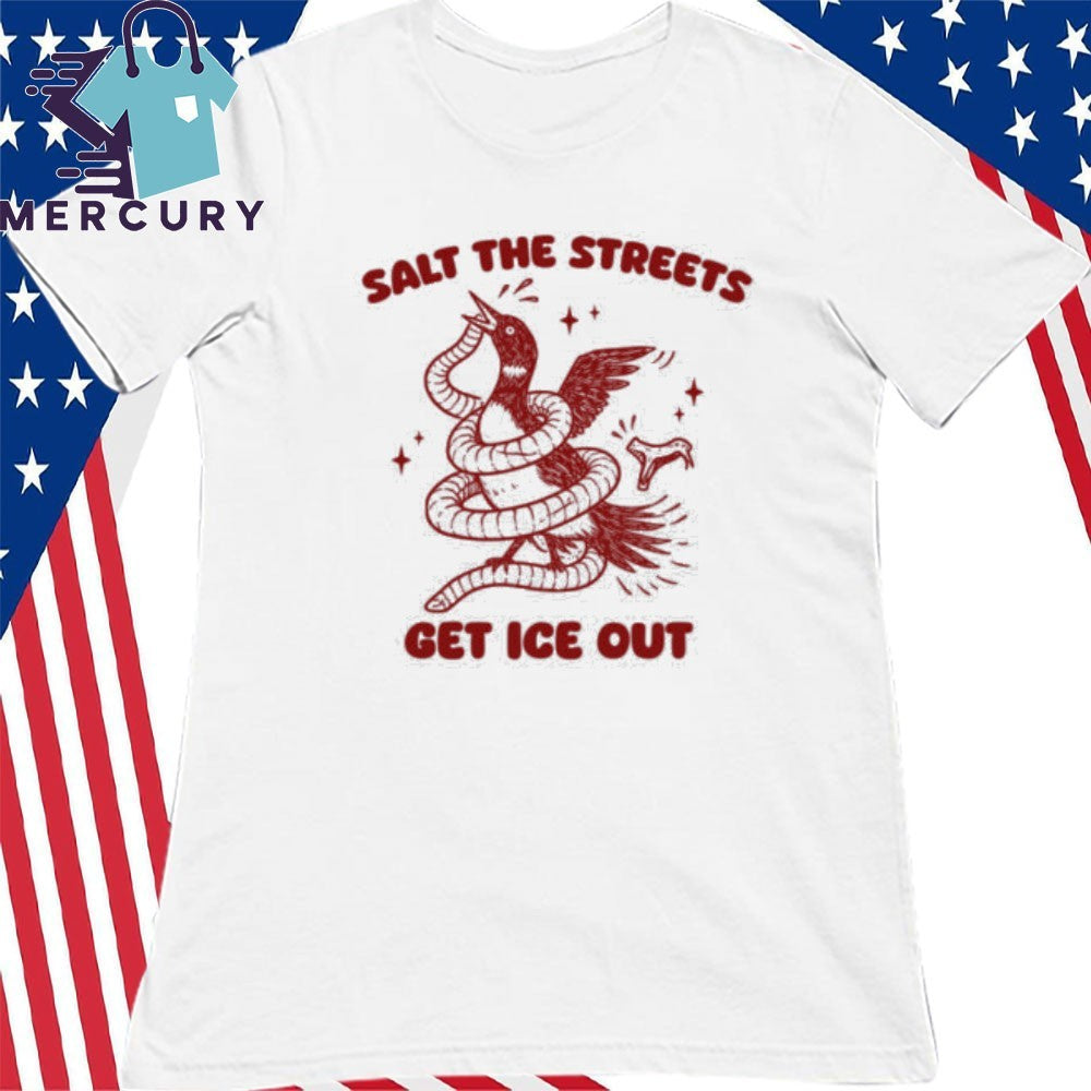 Minnesota Loon Salt the Streets Fight ICE Get out of Minneapolis Shirt