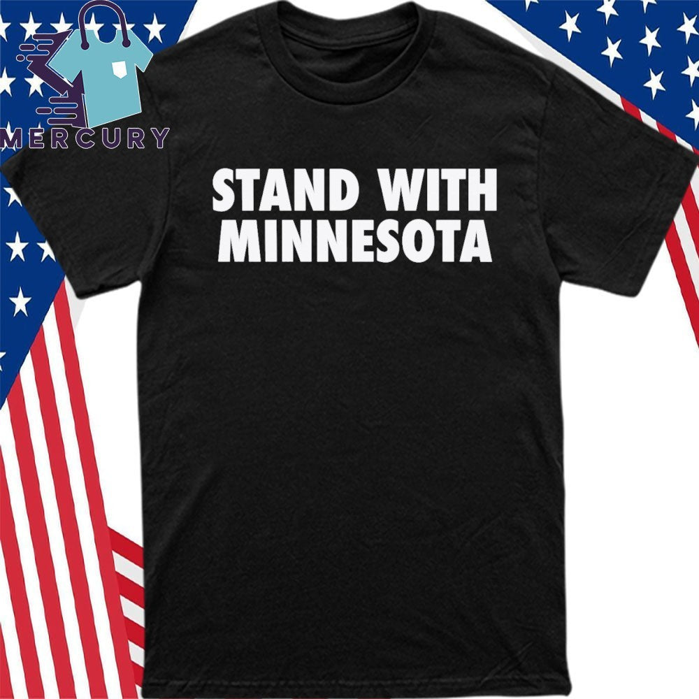 Minnesota Timberwolves Anthony Edwards Stand With Minnesota Shirt