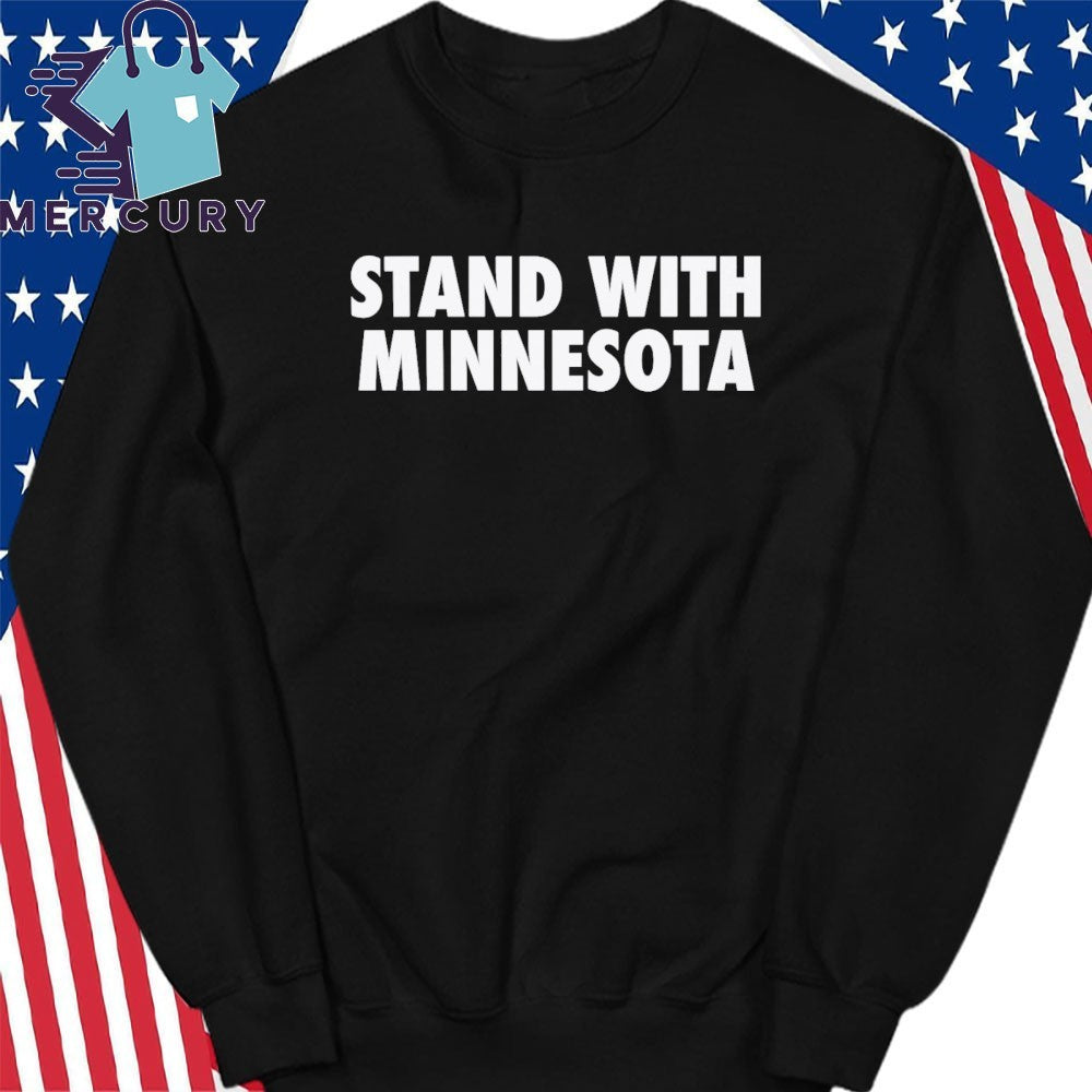 Minnesota Timberwolves Anthony Edwards Stand With Minnesota Shirt