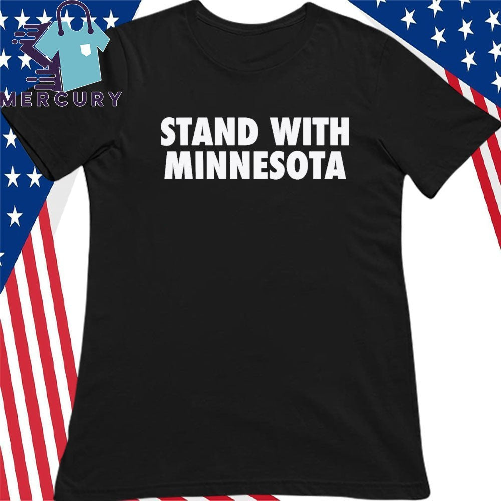 Minnesota Timberwolves Anthony Edwards Stand With Minnesota Shirt