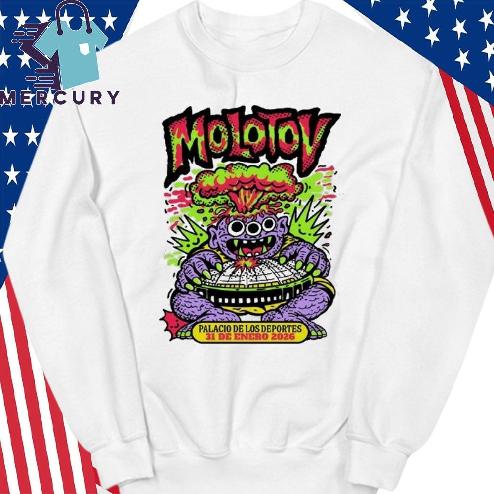 Molotov Palacio De los Deportes in Mexico Jan 31 2026 Shirt