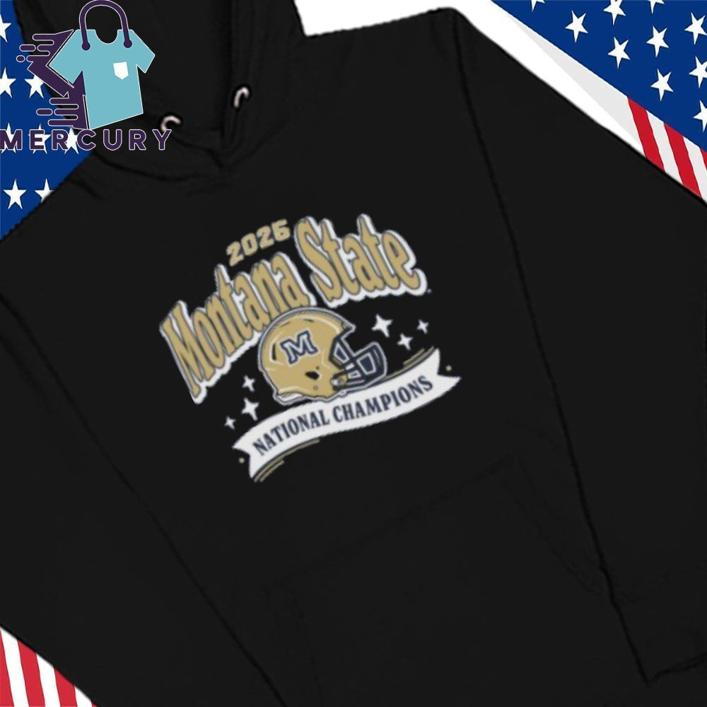 Montana State 2025 National Champions Banner Shirt