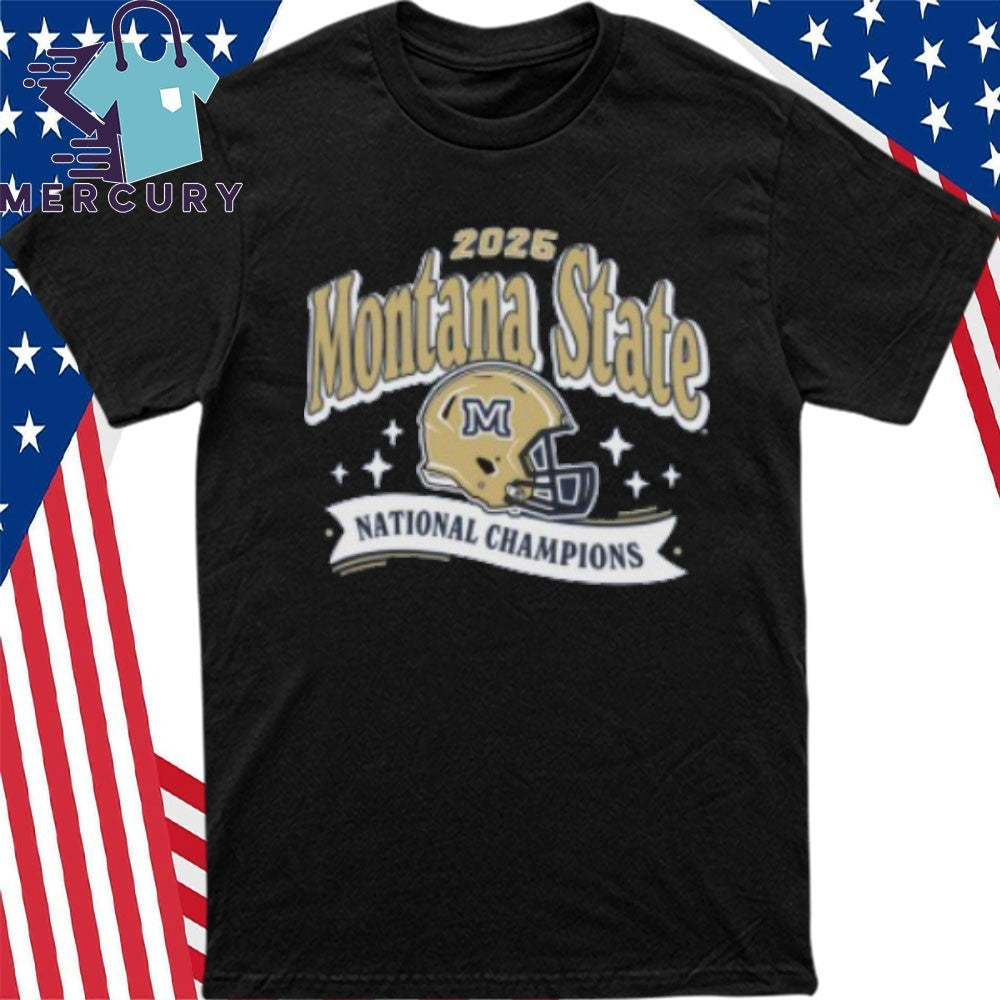 Montana State 2025 National Champions Banner Shirt