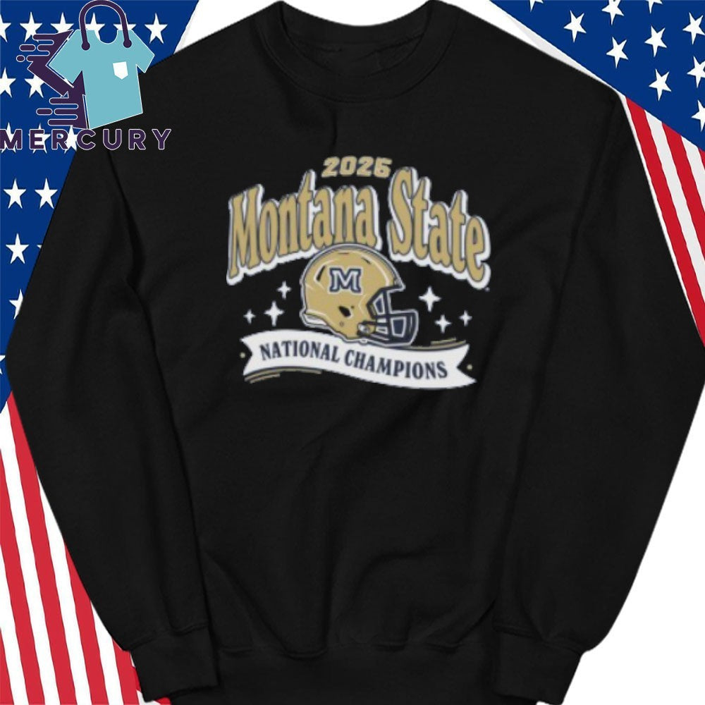 Montana State 2025 National Champions Banner Shirt