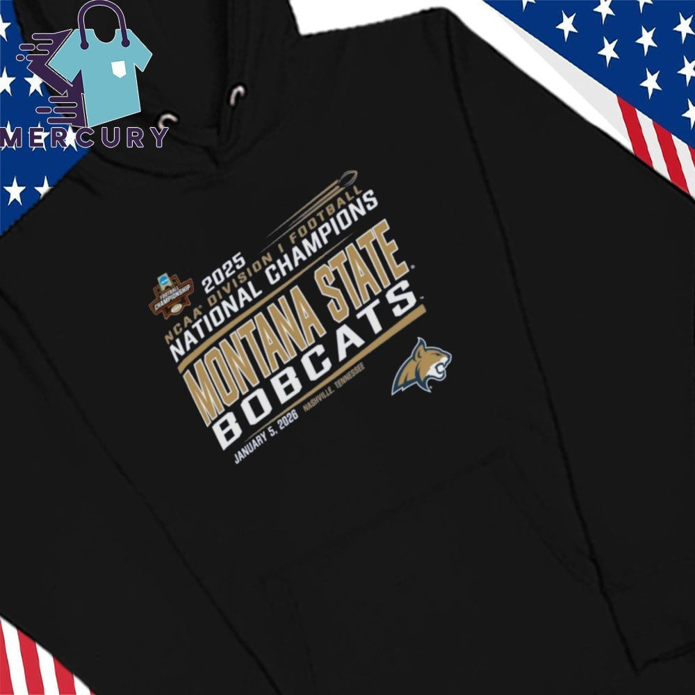Montana State Football 2025 FCS National Champions Shirt