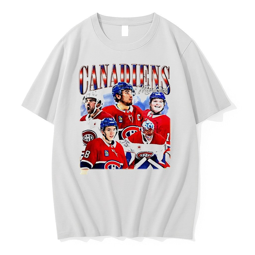 Official Montreal Canadiens Nhl Big 5 Players Hockey Graphic T Shirts Jpg