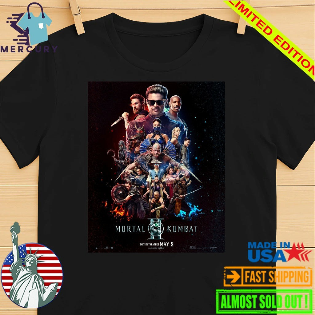 Mortal Kombat II Official Poster 2026 May 8 Shirt