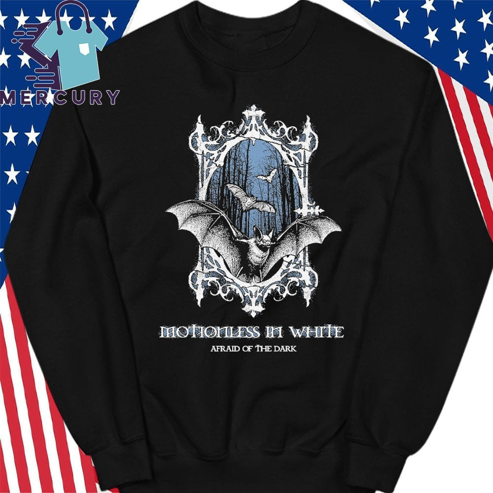Motionless In White Afraid Of The Dark Bat Shirt