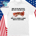 Mr Brightside Crab Now I’m Falling Asleep And She’s Calling A Cab Shirt