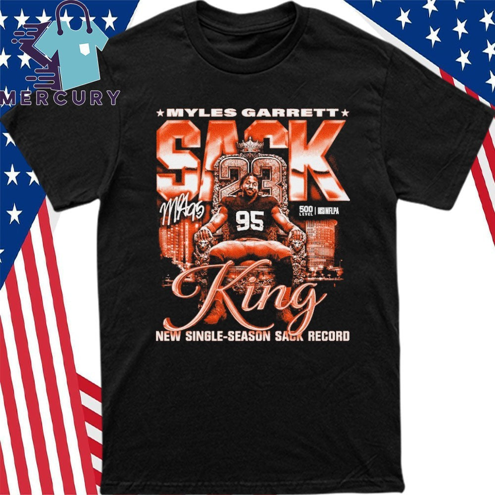 Myles Garrett Cleveland Sack King Shirt